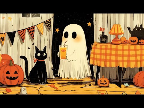 Halloween Party ~ Halloween Lo-fi to Relax & Chill 🕯️