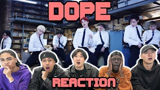 OUR FIRST TIME WATCHING BTS DOPE