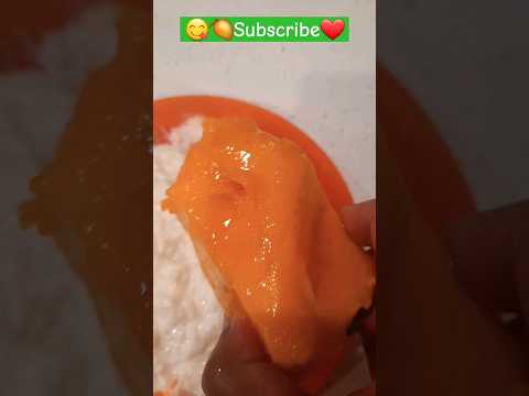 Sweet Mango😍 #ytshorts  #mangolovers  #curdrice #yummy #subscribe #sowmikitchen123