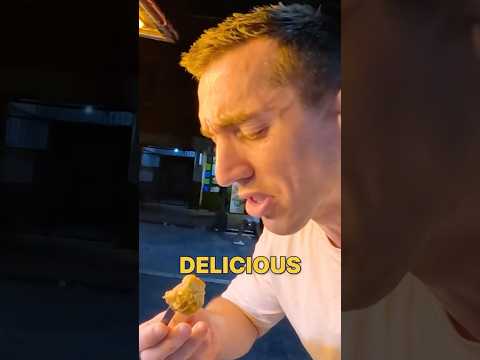 Trying the best street food snack in Makati Philippines!