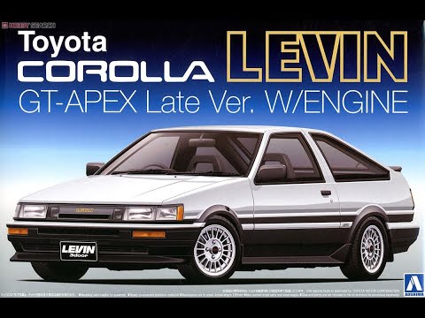 Whats In The Box | AE86 Corolla Levin GT-APEX (Late Type w/engine)