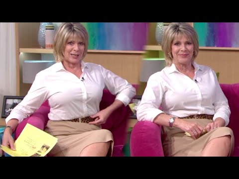 Ruth Langsford | White Top + Beige Skirt!