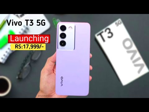 Vivo T3 5G -  Unboxing, Review, Full Specs & Price in India | Vivo T3 Launch date in india, T3 price