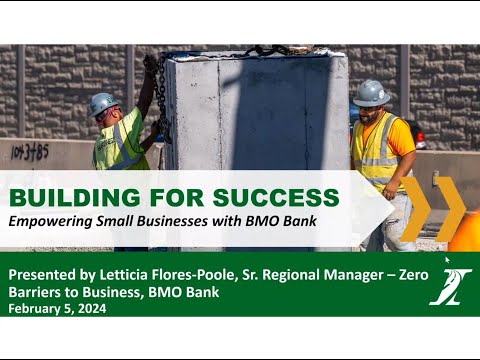 Illinois Tollway Webinar - Empowering Small Businesses with BMO Bank