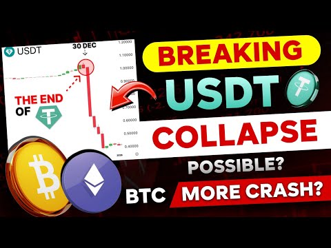 🛑USDT Tether Going to Collapse? - Bitcoin More CRASH Possible? | Why Altcoins not Pumping? | Bitcoin