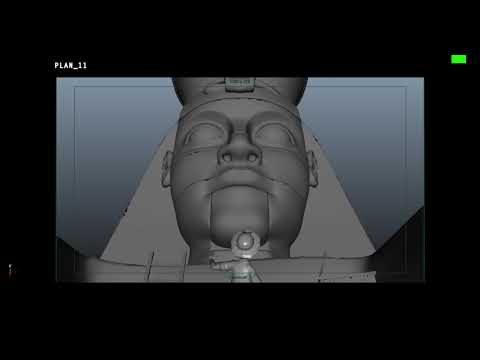 The Egyptian Pyramids - 3D animatic (making of)