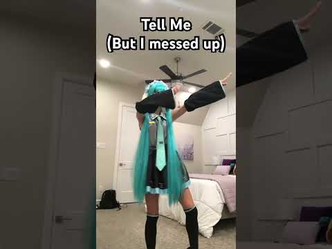 Duet.. but w/ an oopsie #vocaloid #hatsunemiku #miku #cosplay #silly #ashwolf323 #blooper #dance