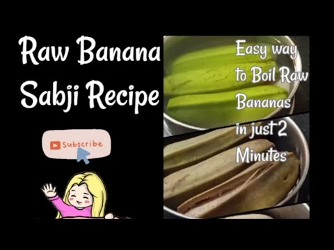 Raw Banana Sabzi | #shorts |   Kache Kele Ki Sukhi Sabzi | कच्चे केले की सब्जी | Quick Indian Recipe