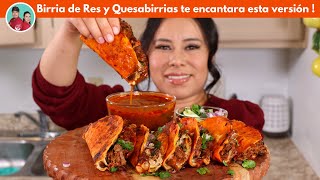 Birria de Res y Quesabirrias - Nueva Version Mejor que Nunca | la mejor que Puedes hacer en Casa |