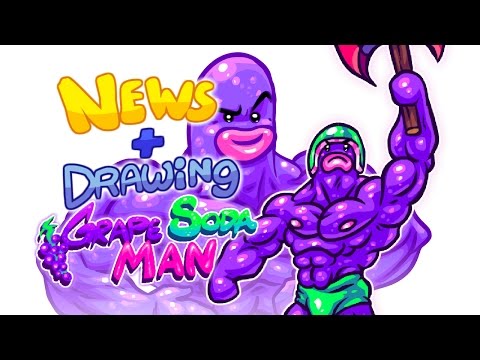 Channel Changes! Drawing: Glorious GRAPE SODA MAN