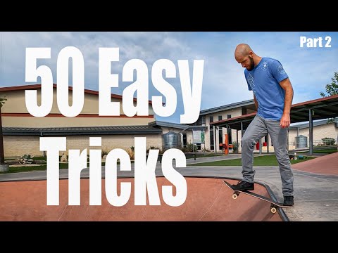 50 MORE No-Ollie Skate Trick Ideas (For Beginners)