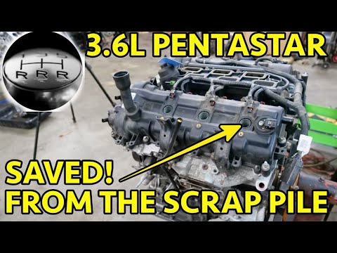 CAN WE FIX IT? 3.6L Pentastar Core Engine Teardown To Save The Family Van W/@RainmanRaysRepairs