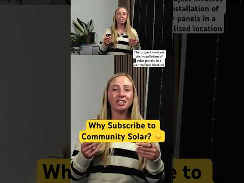 What is #CommunitySolar? #renewableenergy #agrivoltaics