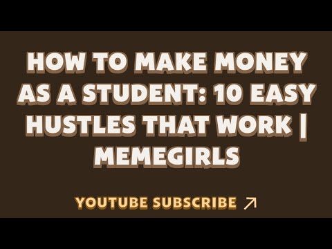 How to Make Money as a Student: 10 Easy Hustles That Work | MemeGirls | Memefi New Video Code