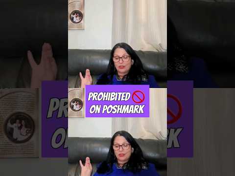 poshmark prohibited items, words, listings