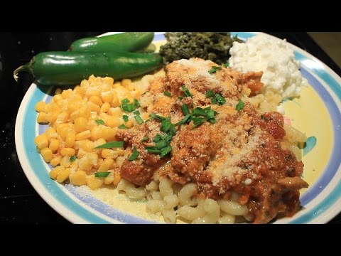 Italian style Red Gravy w/ Chicken & Macaroni ~ Easy Spaghetti Sauce