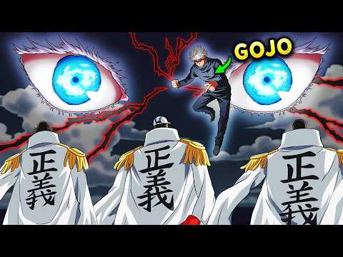 Could Gojo Solo the Marineford War in One Piece ?