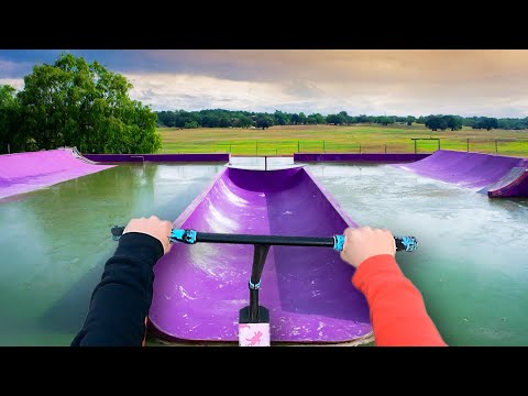 WET SKATEPARKS ARE DANGEROUS.