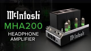 McIntosh MHA200 Headphone Amp: Elevate your Headphone Experience