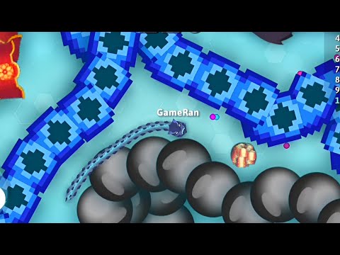 Snake io 🐍 I Found Huge Score 😯 in Snake io Map 🐍 Epic Skin Gameplay