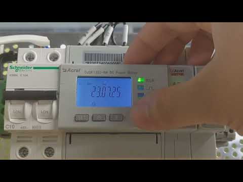 Acrel Electric | Parameter Interface Introduction of DJSF1352-RN DC Power Meter