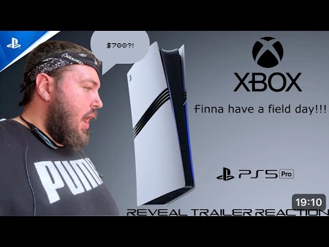 700?! PS5 Pro Reveal Trailer Reaction! #playstation #playstation5 #ps5 #ps5pro #trailerreaction