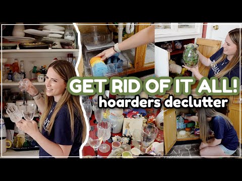 HOARDERS Extreme Declutter / THROWING EVERYTHING OUT 2024 / Decluttering, Organizing, & Cleaning!