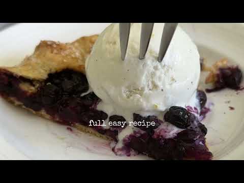 Rustic Blueberry Crostata