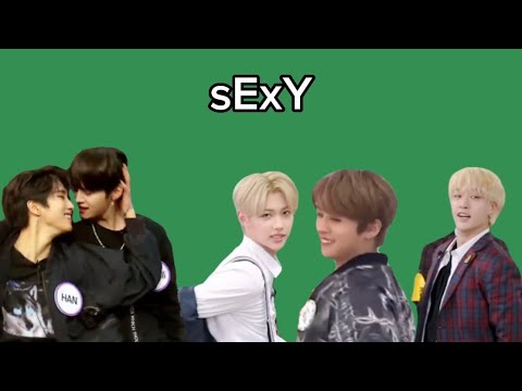 a compilation of stray kids doing sexy dance segments (*extremely cringy*)