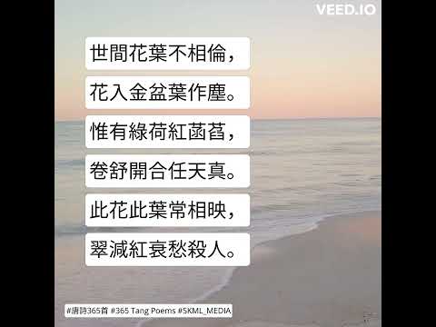 #唐詩365首 #365TangPoems - 059/365