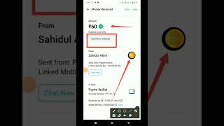 Earn ₹60 Instant Paytm cash without investment | earning app 2022 | #shorts