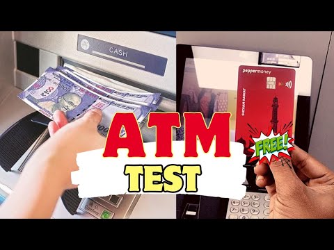 Pepper Money :- ATM Test For Minors | Pepper Money ATM Card Withdrawl | Pepper Money Best Neo Bank