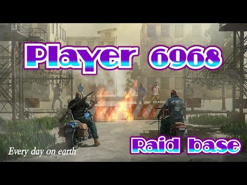 LDOE Player 6968 | Last day on earth | Raid base | 1.17.1 #Raid6968 #Ldoe6968