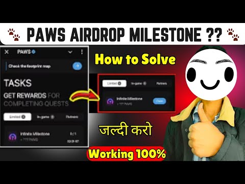 REACH INFINITE MILESTONE | EXPLORE TON PAWS | LUCKY BLOCK PAWS | MYSTERY QUEST | 50,000 PAWS TASK