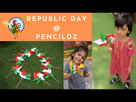 Republic day celebration at Pencildz