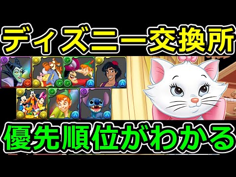 【ディズニーコラボ】交換所解説！武器は割と優秀なキャラ多め！【パズドラ】