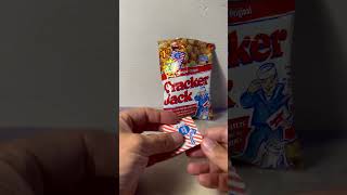 No more toys in Cracker Jack?? #nostalgia #crackerjack #retrotoys #childhoodmemories #throwback