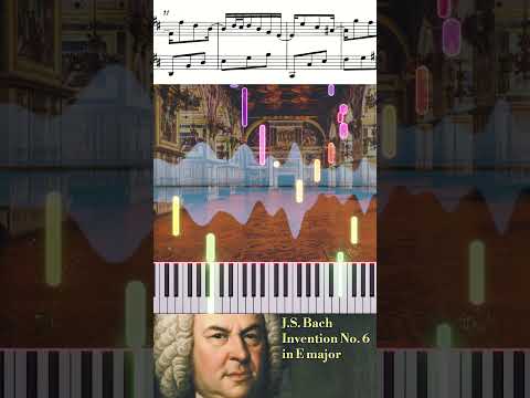 #Bach's clever counterpoint in Invention No. 6, BWV 777 #piano #classicalmusic #baroque