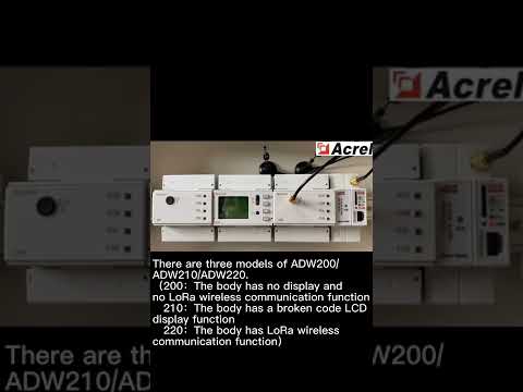 Acrel Electric | Brief Introduction of ADW200 IoT Multi-Channel Wireless Energy Monitor