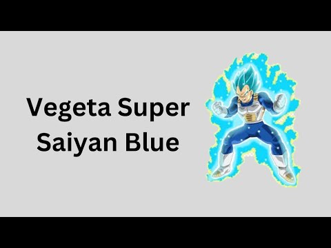 Vegeta - Super Saiyan Blue transformation | Sound Effect | Dragon Ball