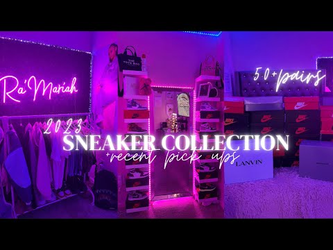 MY 2023 SNEAKER COLLECTION |lanvins, dunks, mcqueens etc… || Ra’Mariah Alexia