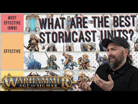 The BEST units you need for Stormcast Eternals | Age of Sigmar 4 Tier list