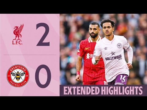 Liverpool 2-0 Brentford | Extended Premier League Highlights