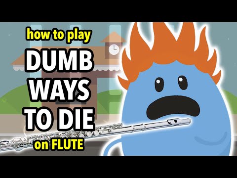 How to play Dumb Ways to Die on Flute | Flutorials