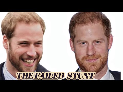 Prince William's Failed Stunt to Compete with Harry .