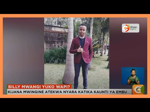 Maafisa wa polisi wateka nyara Billy Mwangi mjini Embu