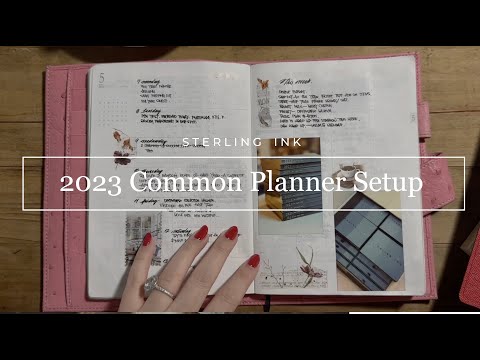 2023 Common Planner Set Up | Sterling Ink