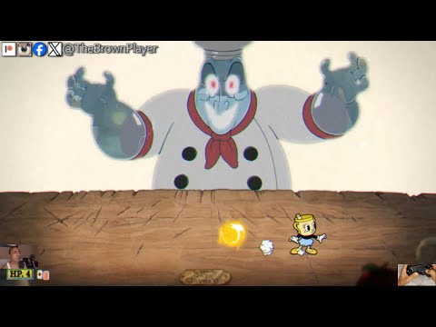 Cuphead DLC - Chef Saltbaker (EXPERT mode, FLAWLESS - Grade: S perfect score)