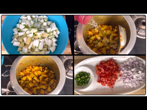 लौकी आलू की सब्ज़ी बनाये बस 10 मिनट में।#lauki#ghiya#Laukirecipe#MonikaRecipes