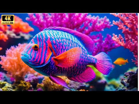 The Best 4K Aquarium - Explore the Stunning World of Sea Jellyfish and Beautiful Coral Reef Fish. #8